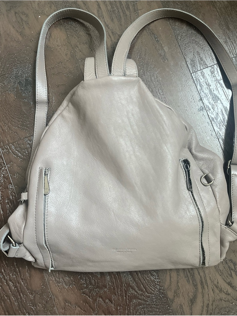 Pelletteria Veneta Made in Italy Leather Backpack